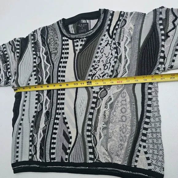 rag & bone and Coogi Merino Wool Crewneck Sweater - Picture 8 of 9